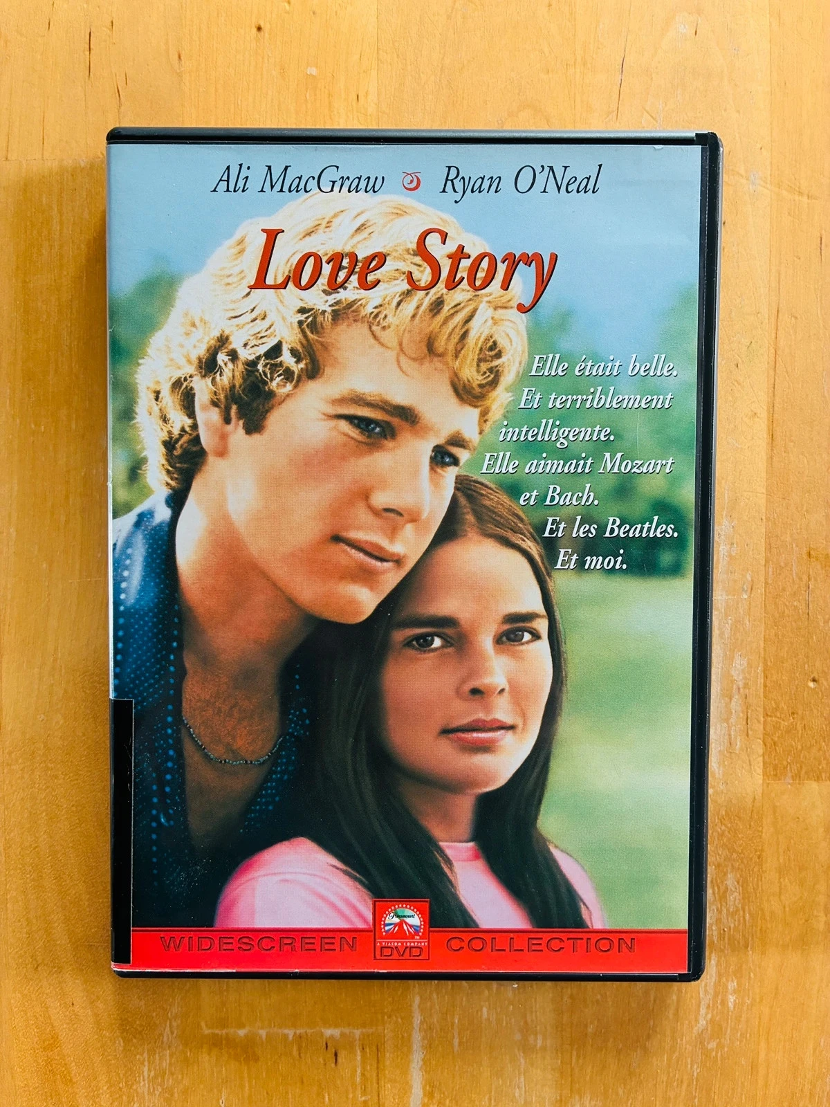 DVD Love Story.